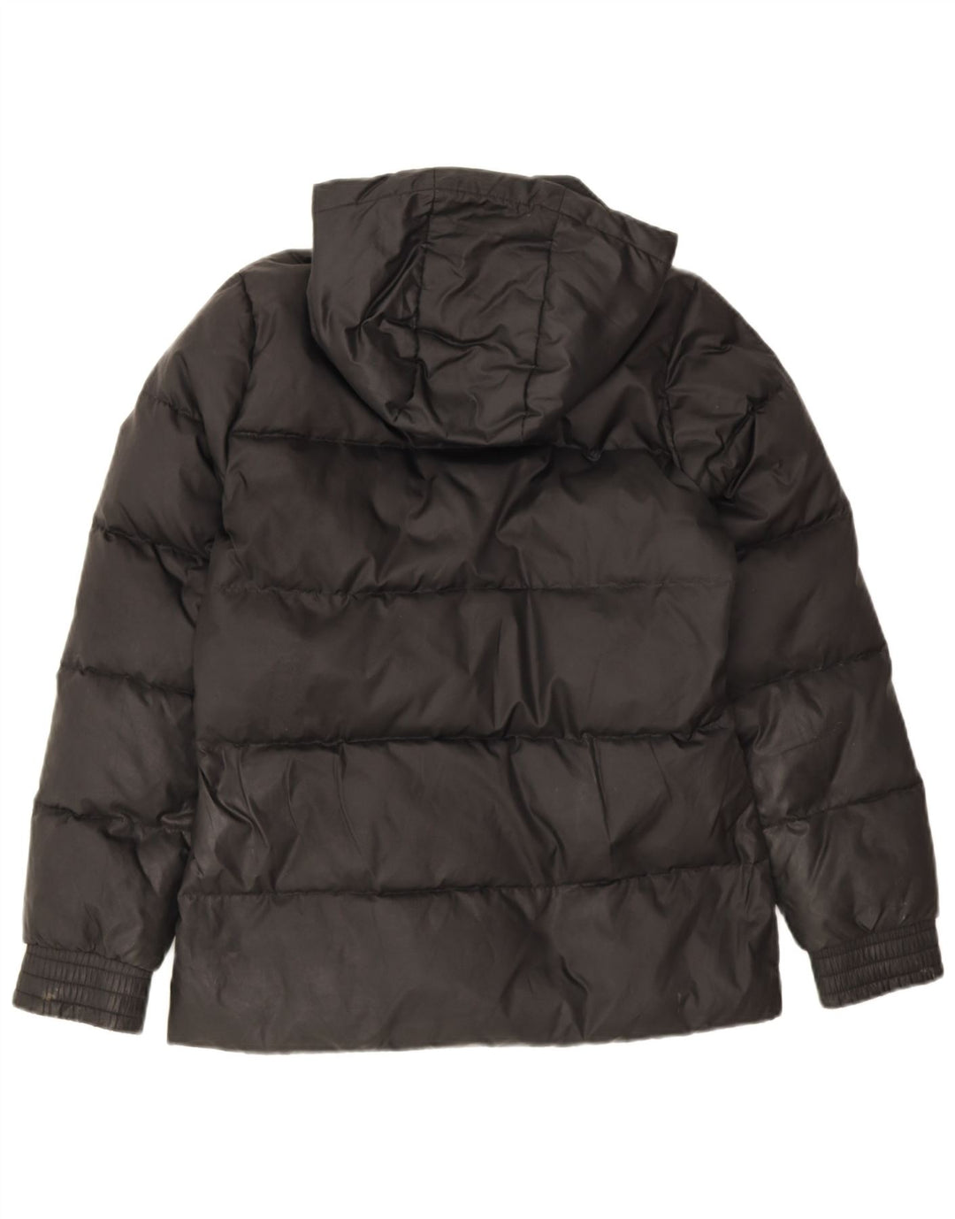 Adidas ženska podstavljena jakna s kapuljačom UK 8/10 mala crna poliester