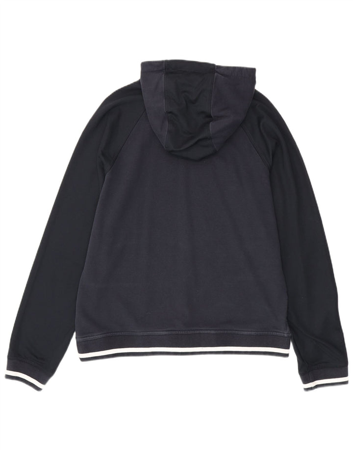 ARMANI EXCHANGE Veliki muški majica s kapuljačom s grafičkim motivima, tamnoplavi pamuk