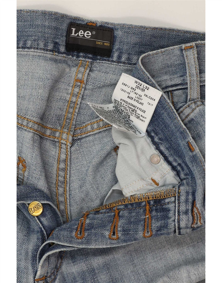 Lee ženske traperice Denver Bootcut W32 L32 plavi pamuk