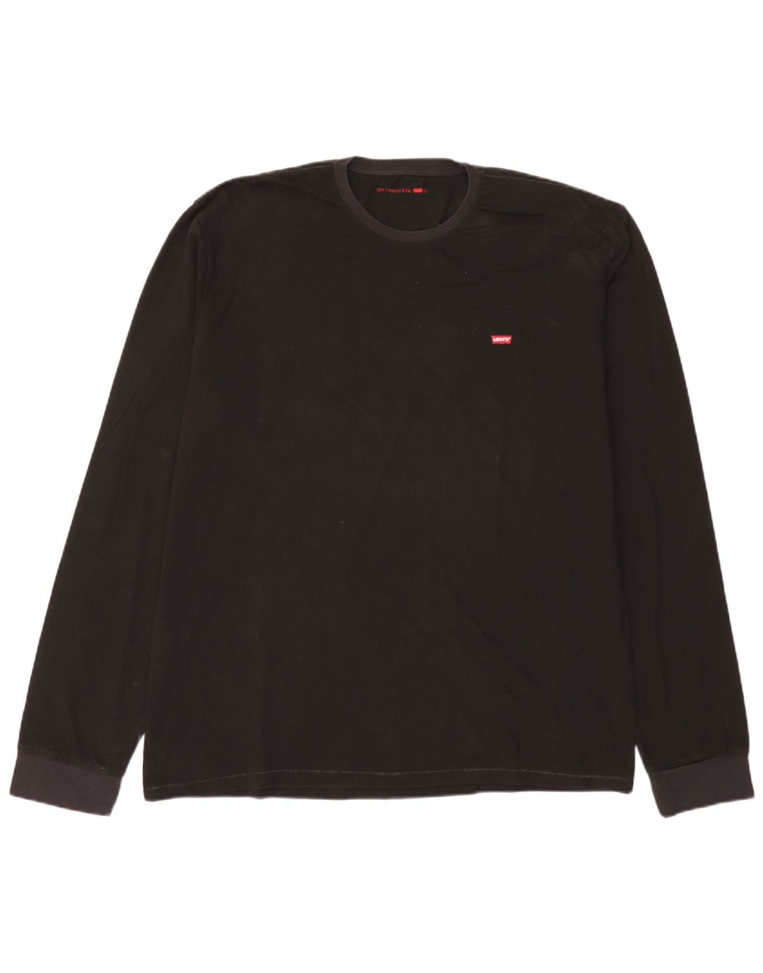 Levi's muška majica dugih rukava 2XL crni pamuk