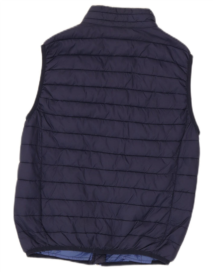 Champion Boys Padded Gilet 9-10 Years Medium tamnoplavi poliamid