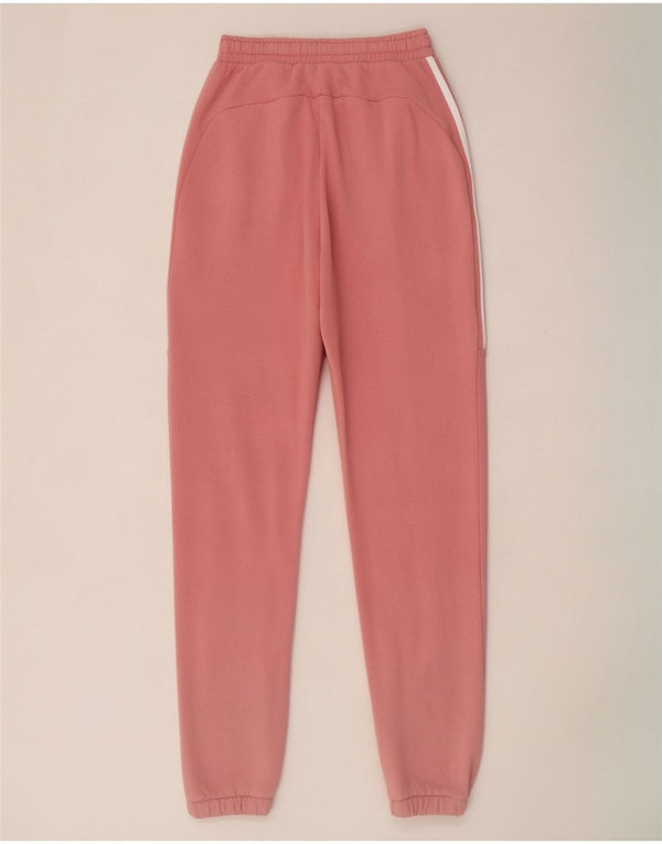 Adidas ženske hlače za trenirku širokog kroja Joggers UK 4/6 XS, ružičasti pamuk