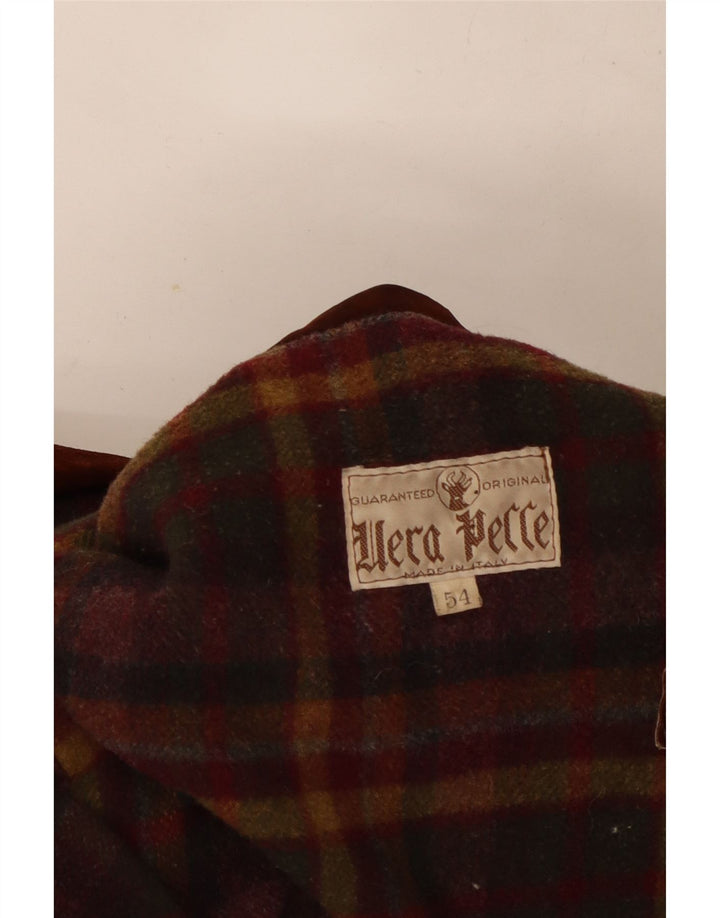 Vintage muška antilop jakna IT 54 2XL smeđa koža