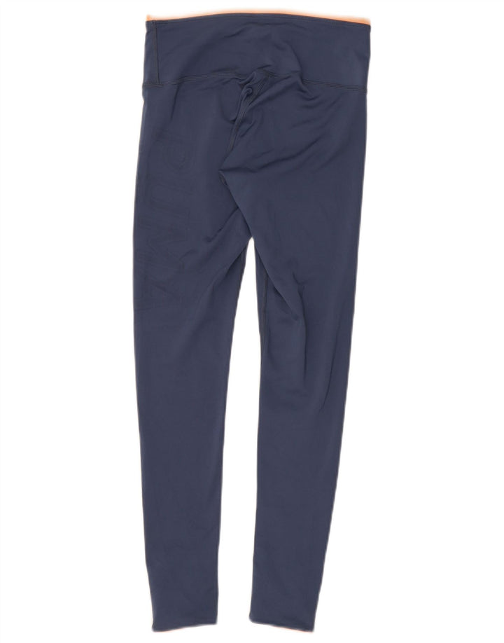 PUMA ženske grafičke tajice UK 4 XS tamnoplave