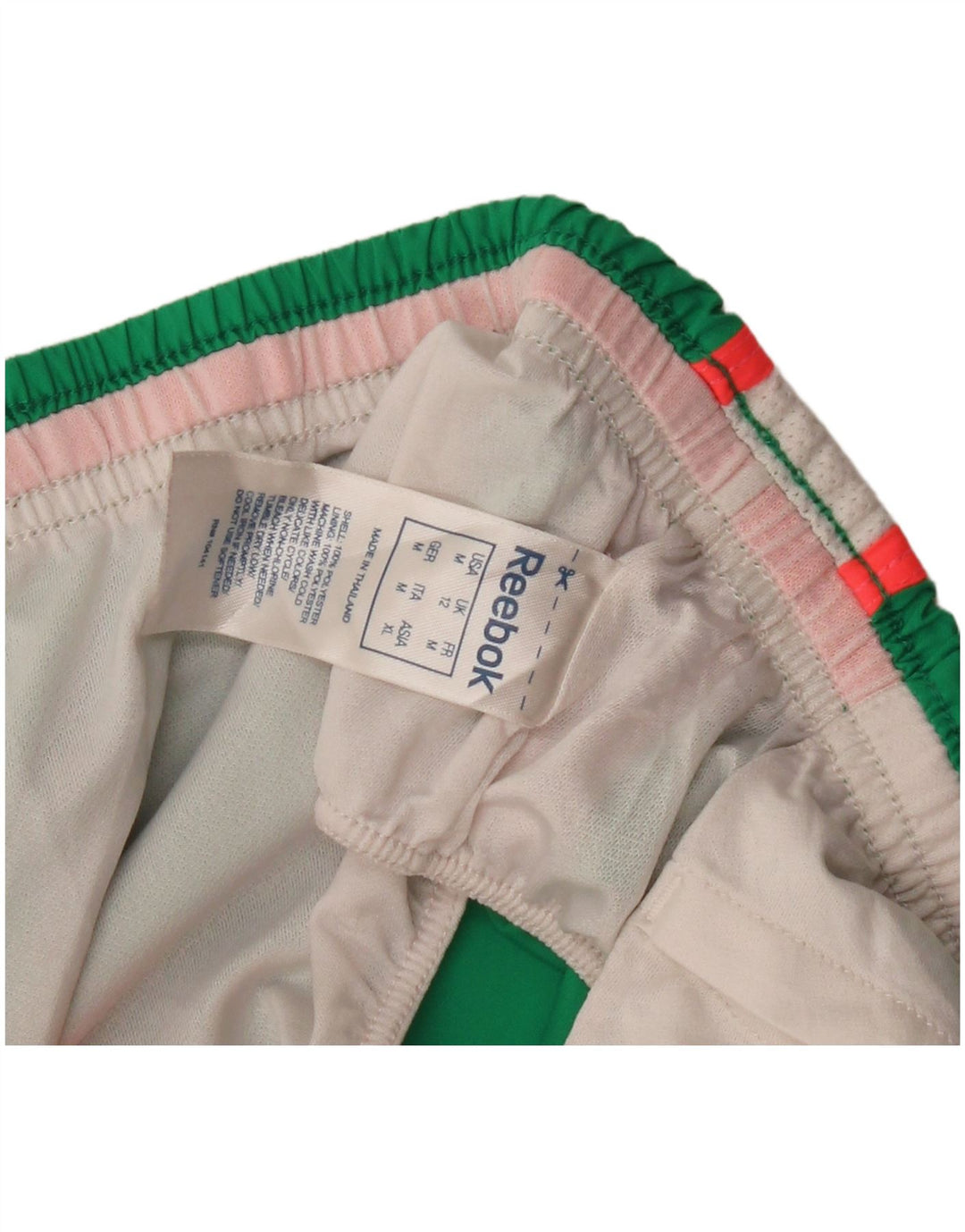 Reebok ženske sportske kratke hlače UK 12 Medium Green Colourblock poliester