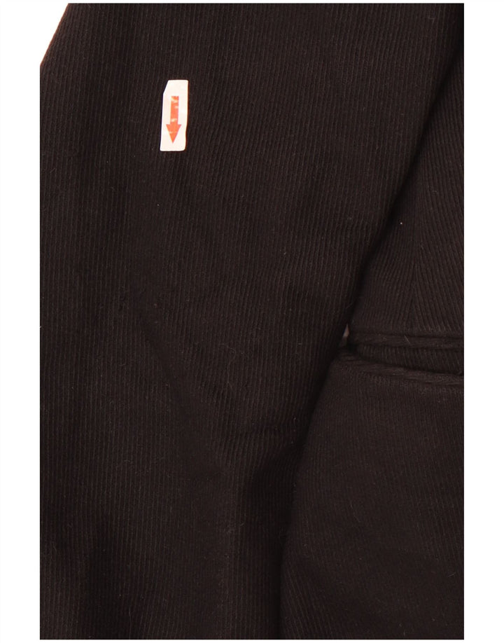 Fay muški kaput od samta UK 40 veliki crni