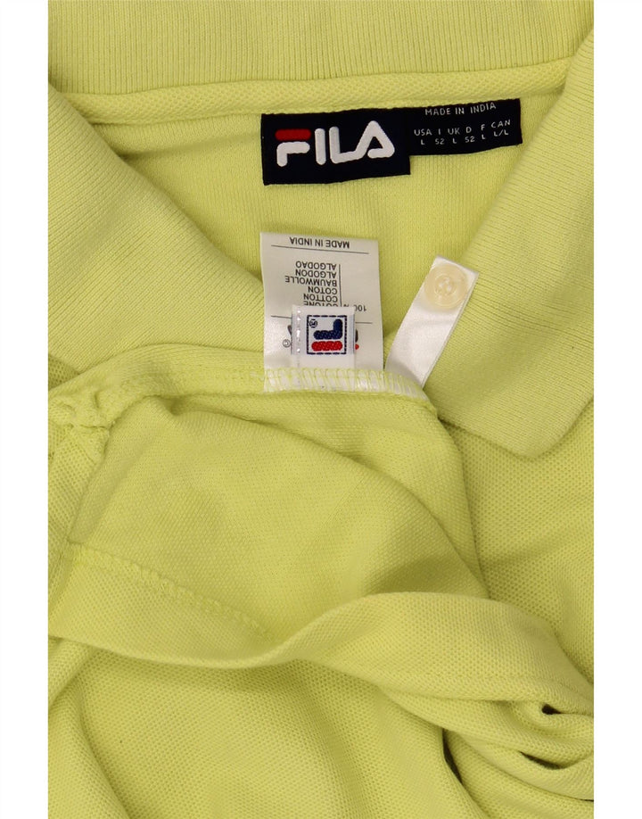 Fila muška polo majica velika žuta pamučna