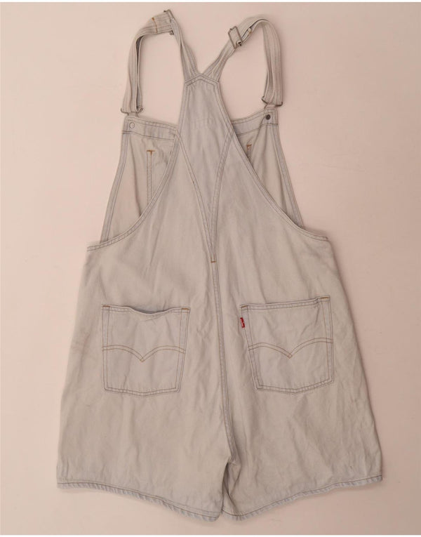 Levi's ženske hlače Dungarees Denim kratke hlače Large W34 plavi pamuk
