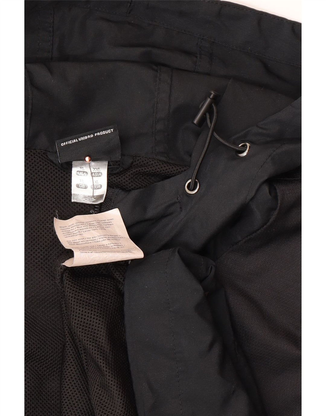 UMBRO muška trenirka s kapuljačom Gornja jakna XL crni poliester