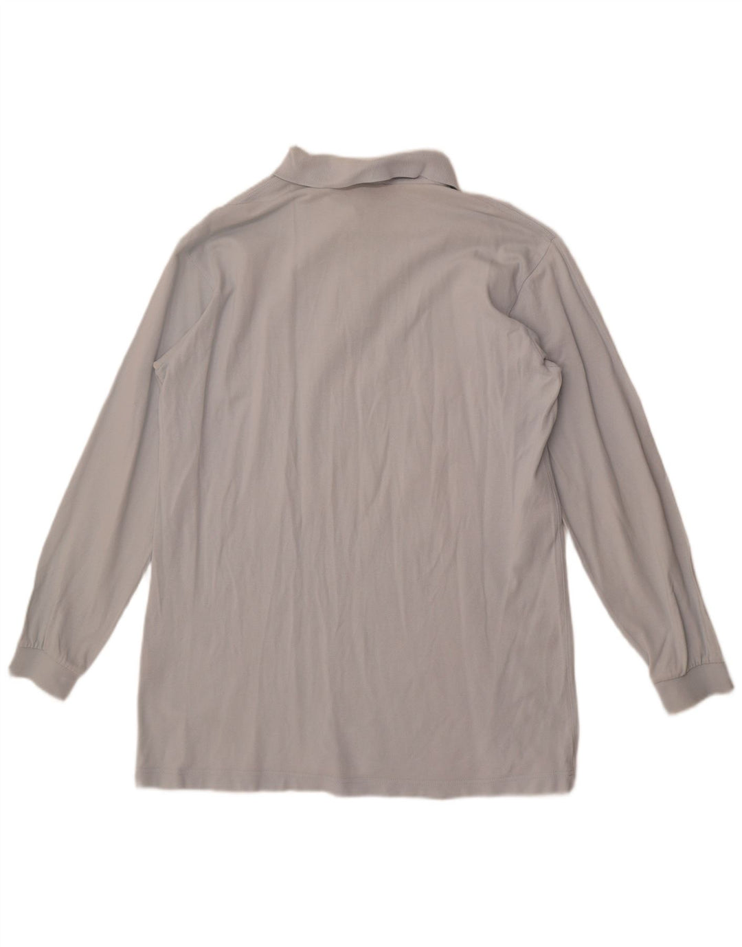 Kappa muška polo majica dugih rukava srednje plavi pamuk