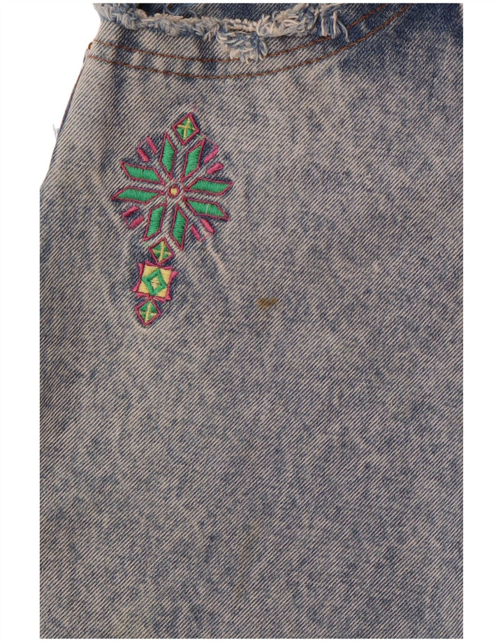 Casucci ženska traper suknja IT 46 Large W30 plavi pamuk