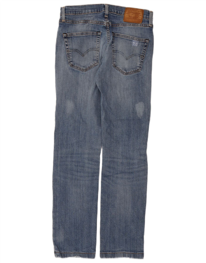 Levi's muške uske traperice s oštećenjem W31 L29, plavi pamuk