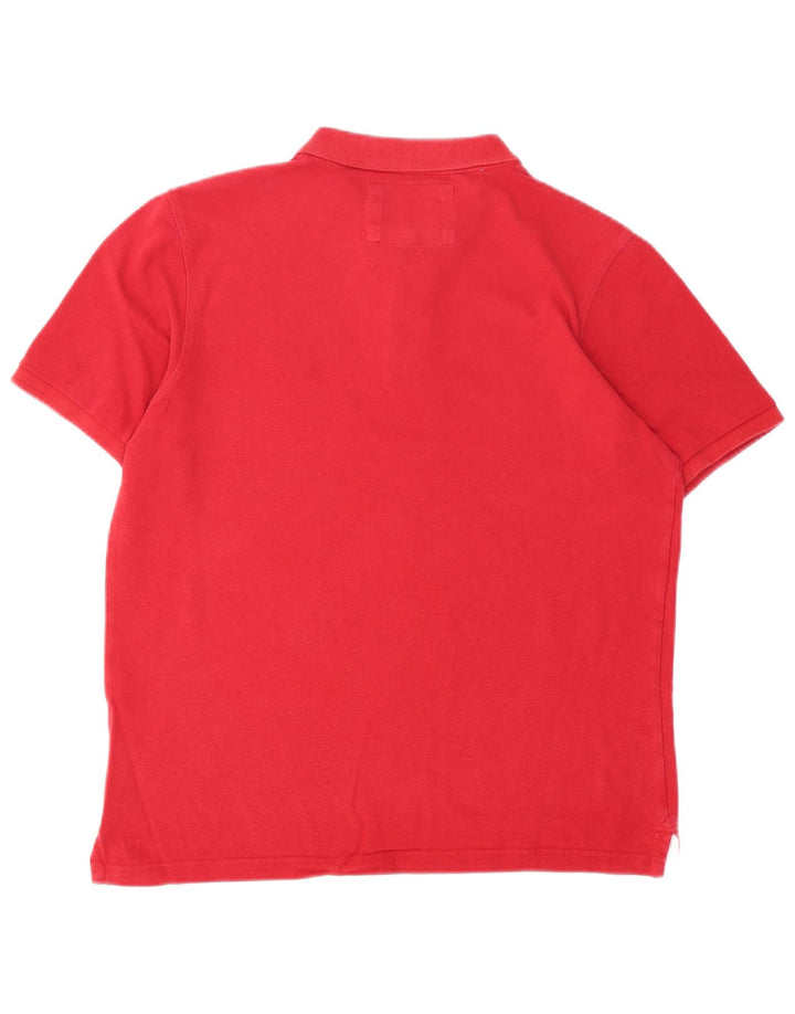 Saltrock muška polo majica srednje crvene boje od pamuka