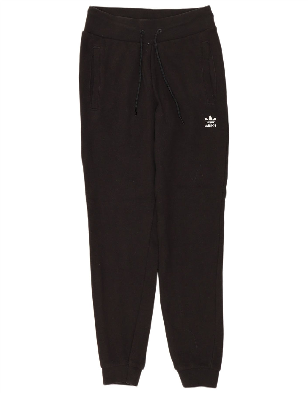 ADIDAS Ženska trenirka Hlače Joggers UK 6 XS crni pamuk