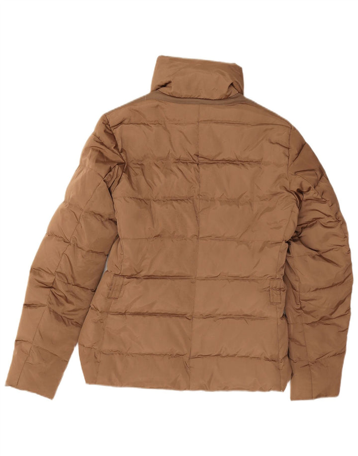 Geox ženska Respira velika podstavljena jakna UK 8 Small Beige Poliester