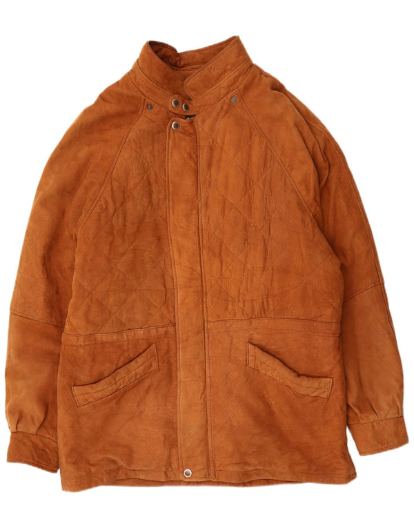 Vintage muška antilop jakna UK 42 XL smeđa koža