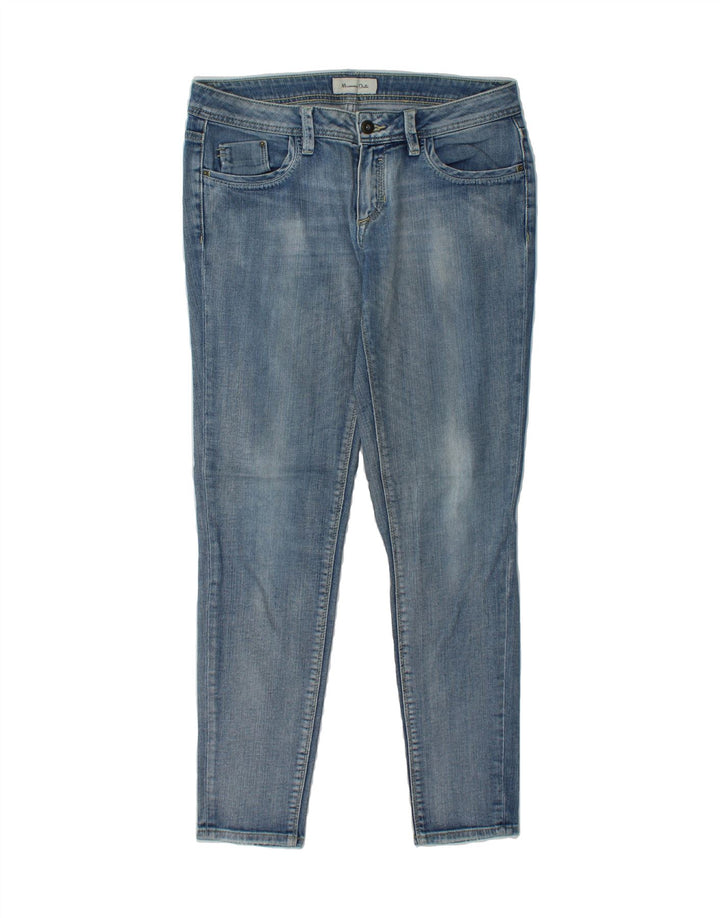 MASSIMO DUTTI Womens Slim Jeans EU 40 Medium W30 L30 Blue Vintage Massimo Dutti and Second-Hand Massimo Dutti from Messina Hembry 