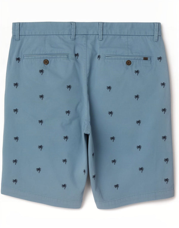 Marks & Spencer Hawaiian Chino kratke hlače Large W36 plavi pamuk