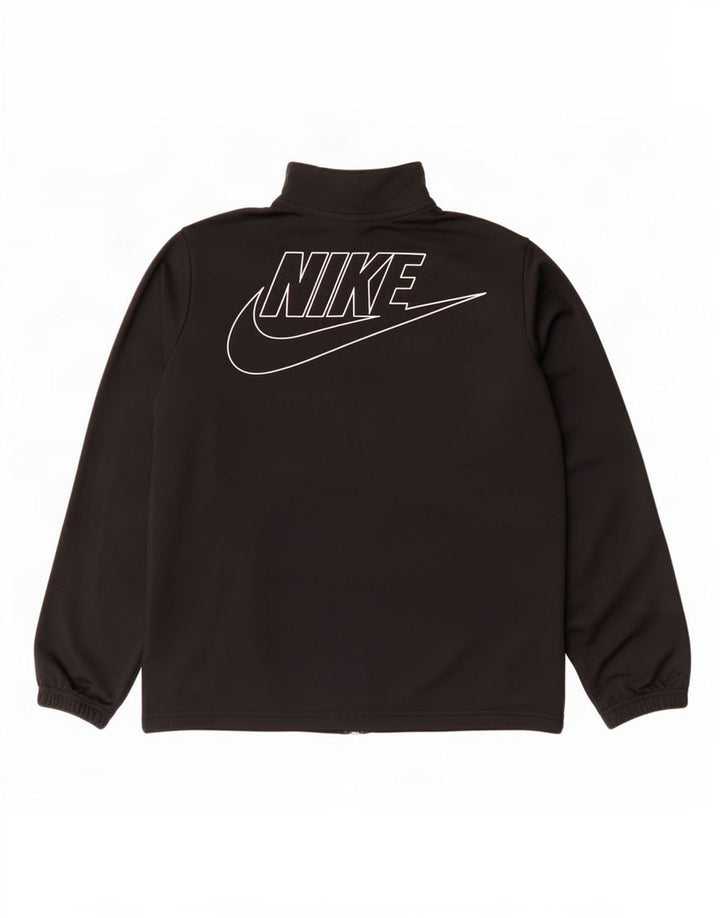 Nike Boys Graphic Trenirka Gornja jakna 12-13 godina XL crna poliester