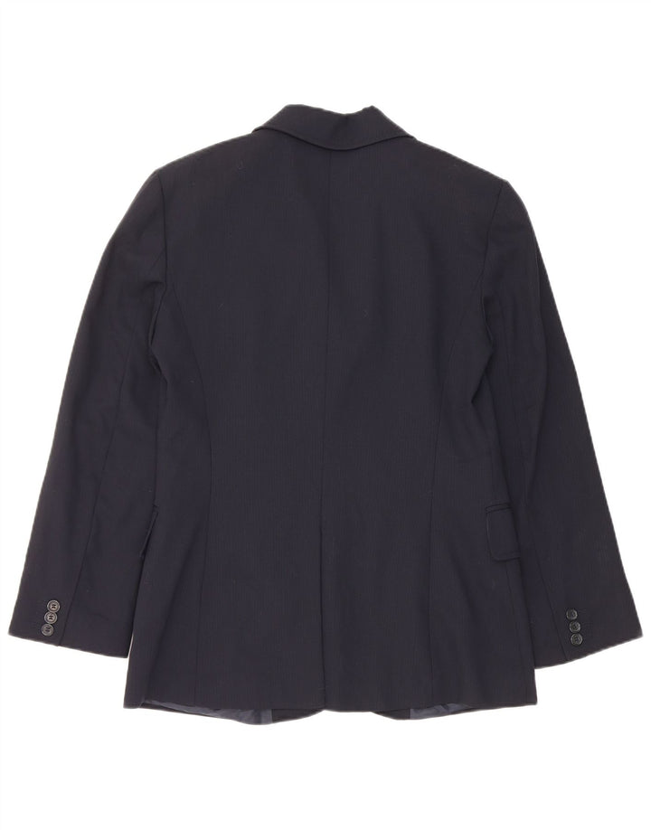 Ženska jakna s 3 gumba Dolce & Gabbana IT 44 srednje tamnoplava