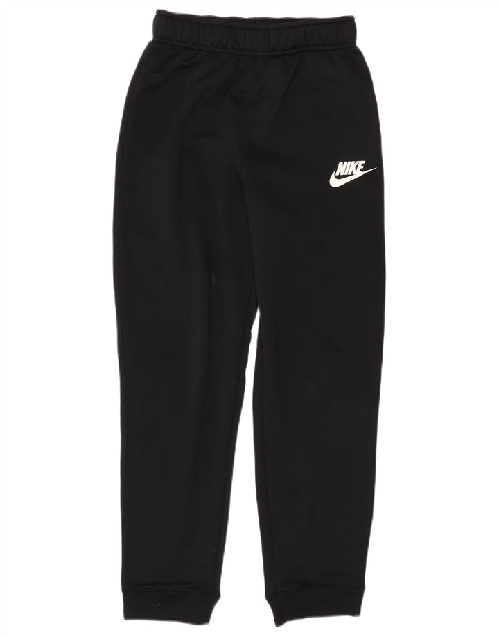 NIKE Trenirke Hlače za dječake Joggers 12-13 godina Veliki crni poliester