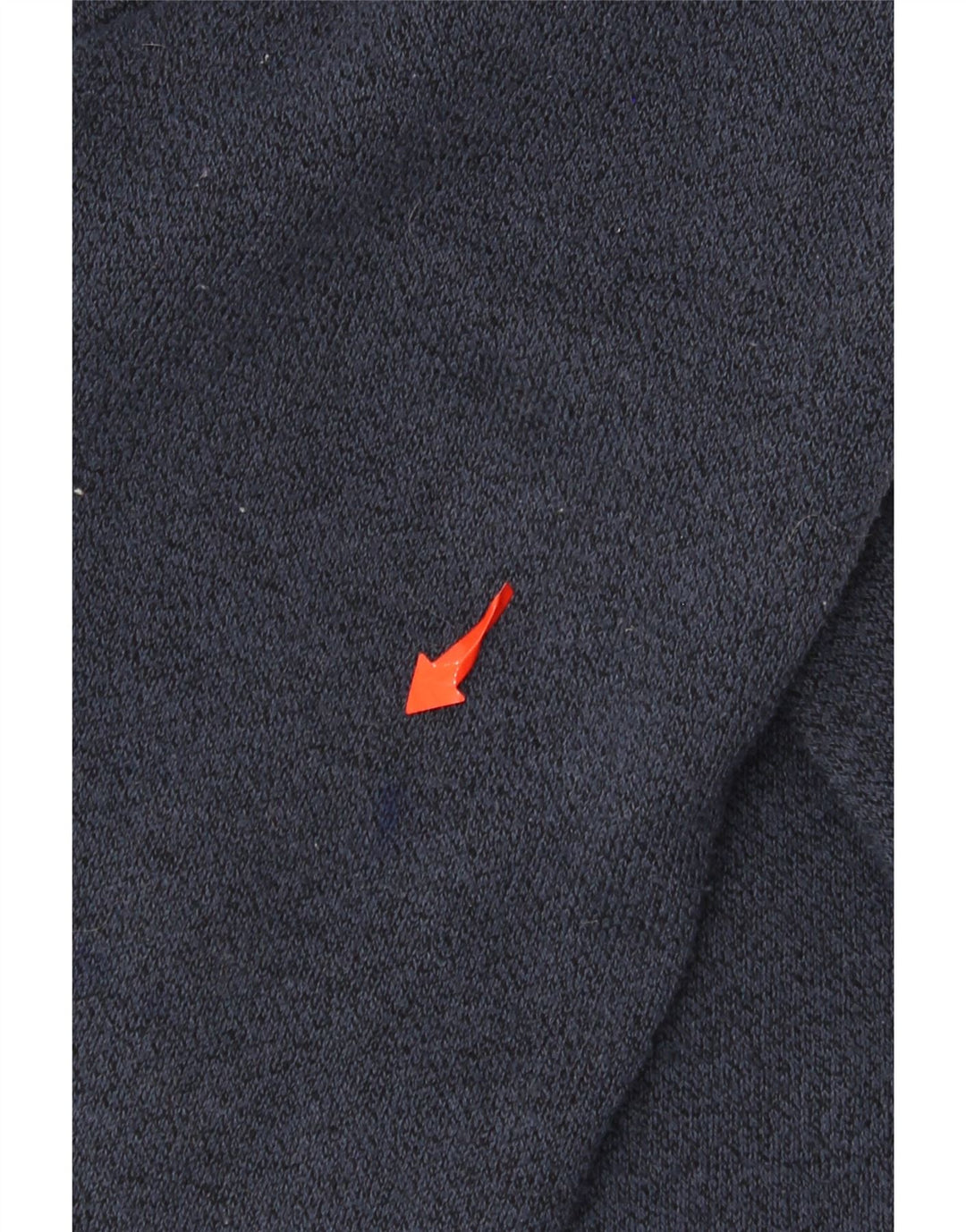 Weird Fish Muški džemper s izrezom s patentnim zatvaračem 2XL tamnoplavi poliester