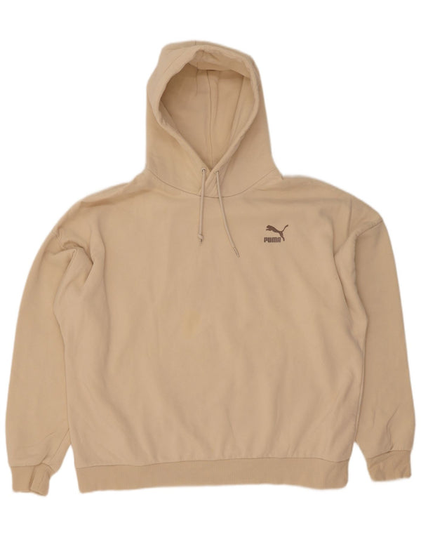 Puma ženska majica s kapuljačom s grafičkim motivima UK 16 Large Beige
