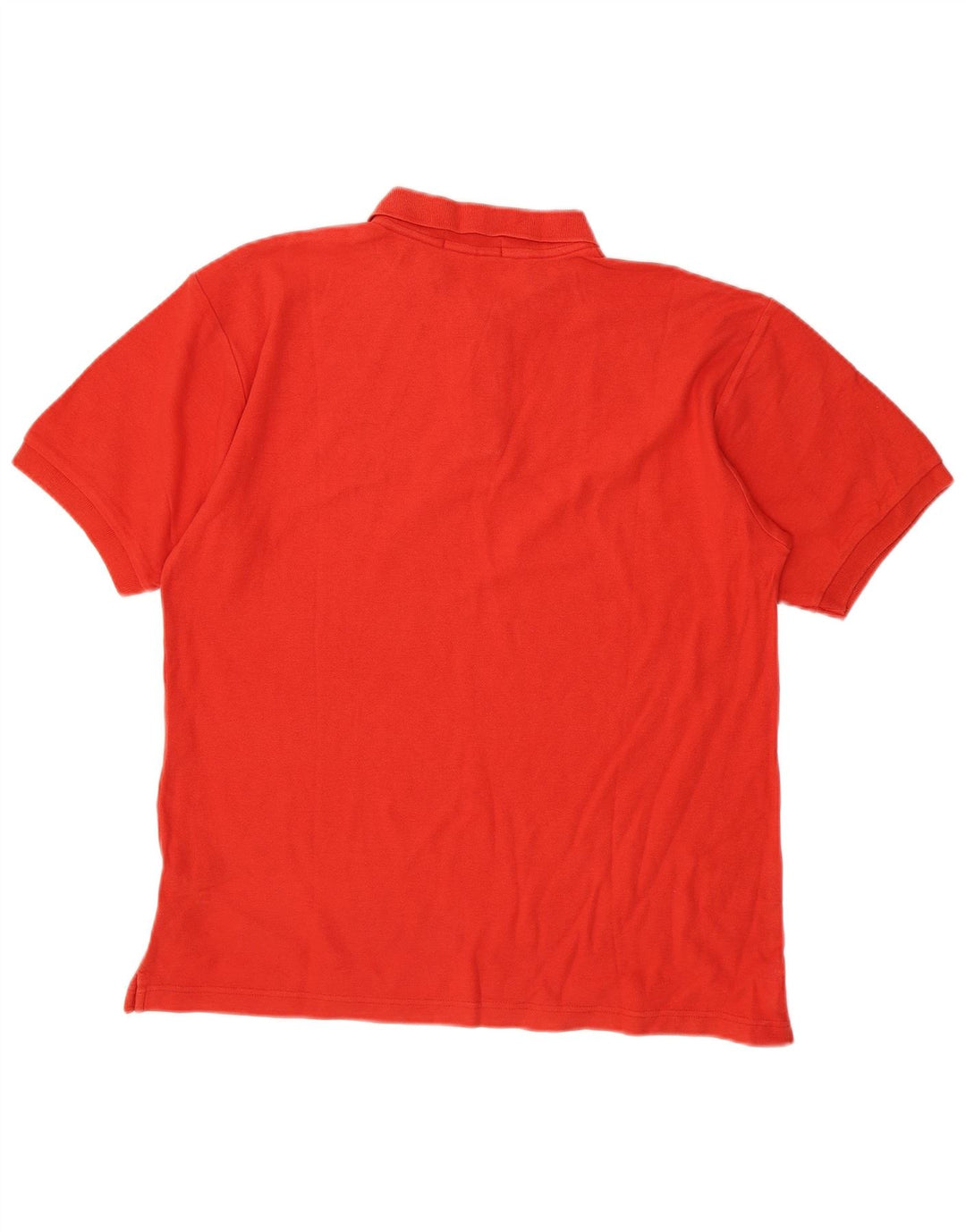 FILA Mens Polo Shirt Medium Red Cotton