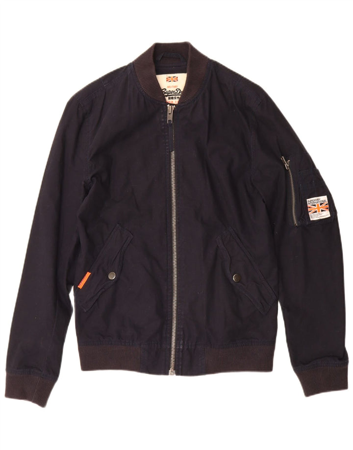 Superdry muška bomber jakna UK 36 Mala tamnoplava