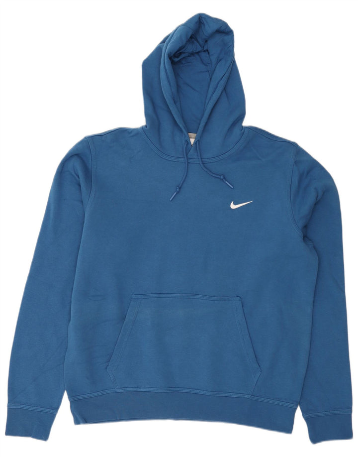 Nike muška majica s kapuljačom, veliki plavi pamuk