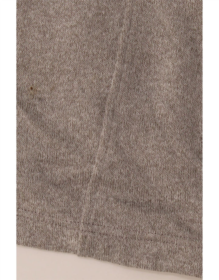 Eddie Bauer ženski pulover s kapuljačom s patentnim zatvaračem UK 18 XL sivi poliester