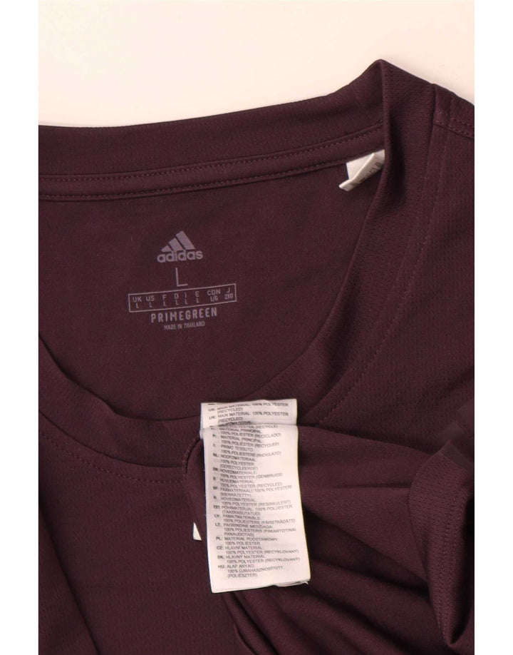 Adidas muška majica kratkih rukava veliki ljubičasti poliester