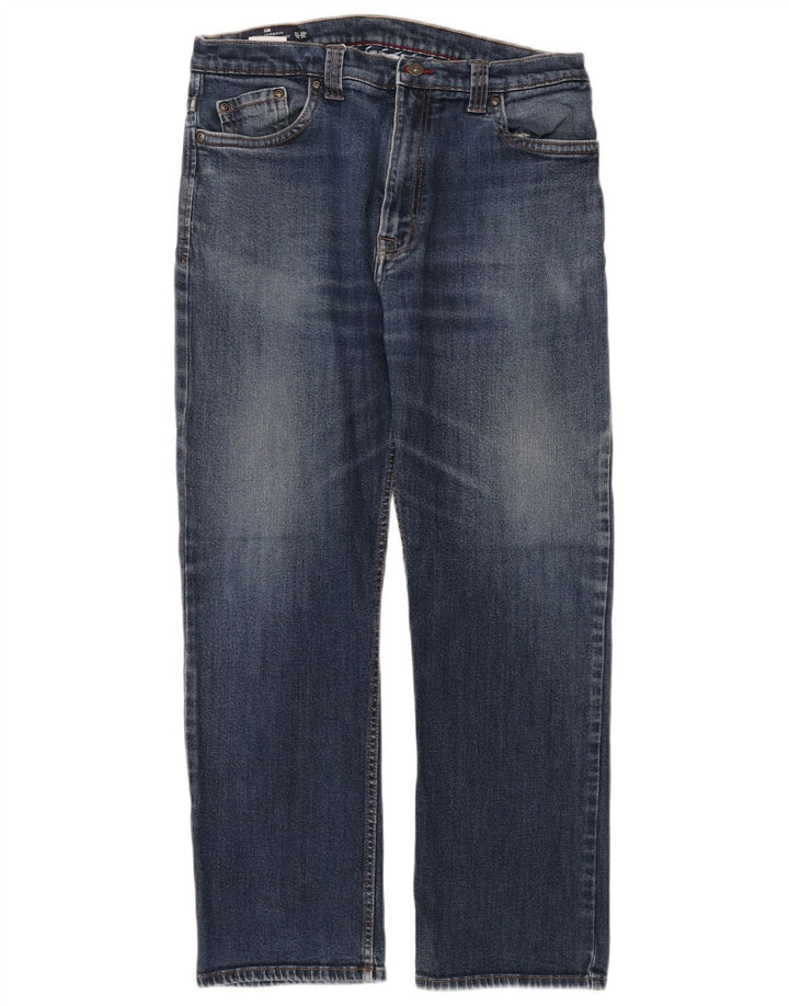 Marks & Spencer muške ravne traperice Blue Harbor W36 L29 plavi pamuk