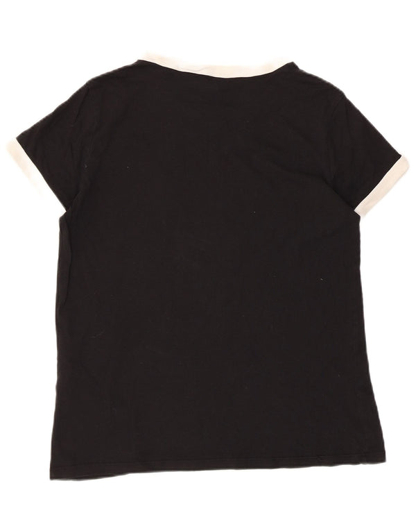 Levi's ženska majica kratkih rukava UK 10 Small Black Colourblock Pamuk