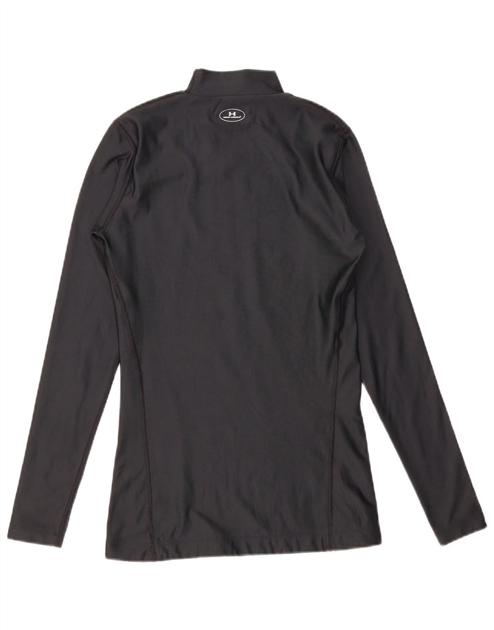 Muška majica Under Armour Cold Gear s dugim rukavima, srednji crni poliester