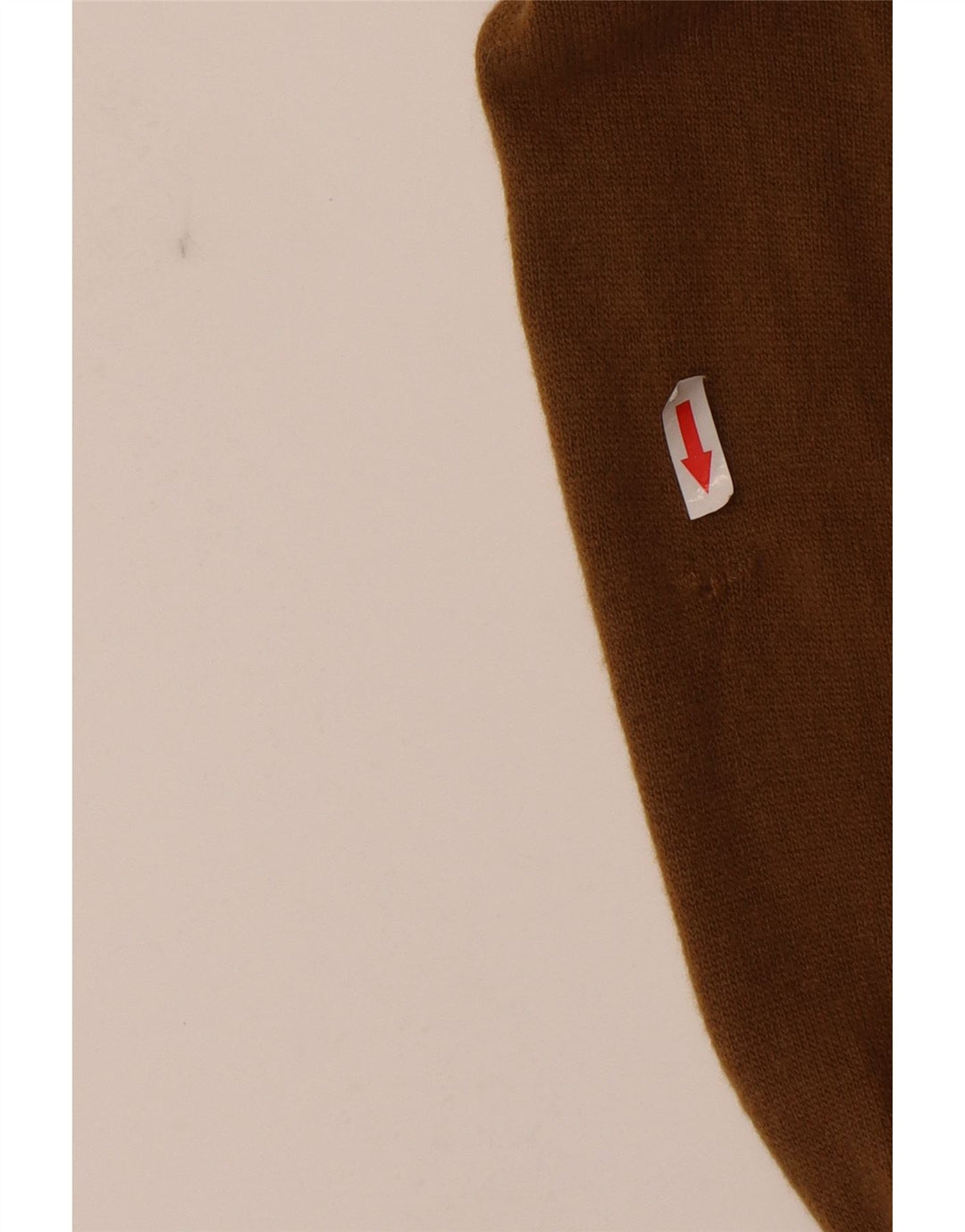 BENETTON Muški kardigan džemper IT 48 Srednje smeđa janjeća vuna