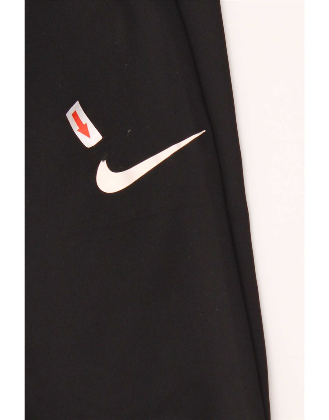 Nike ženske kapri grafičke tajice UK 8 male crne poliesterske