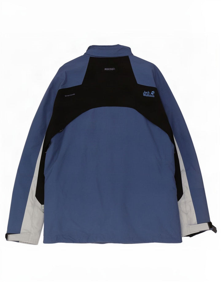 Jack Wolfskin muška skijaška jakna UK 40/42 Large Blue Colourblock poliamid