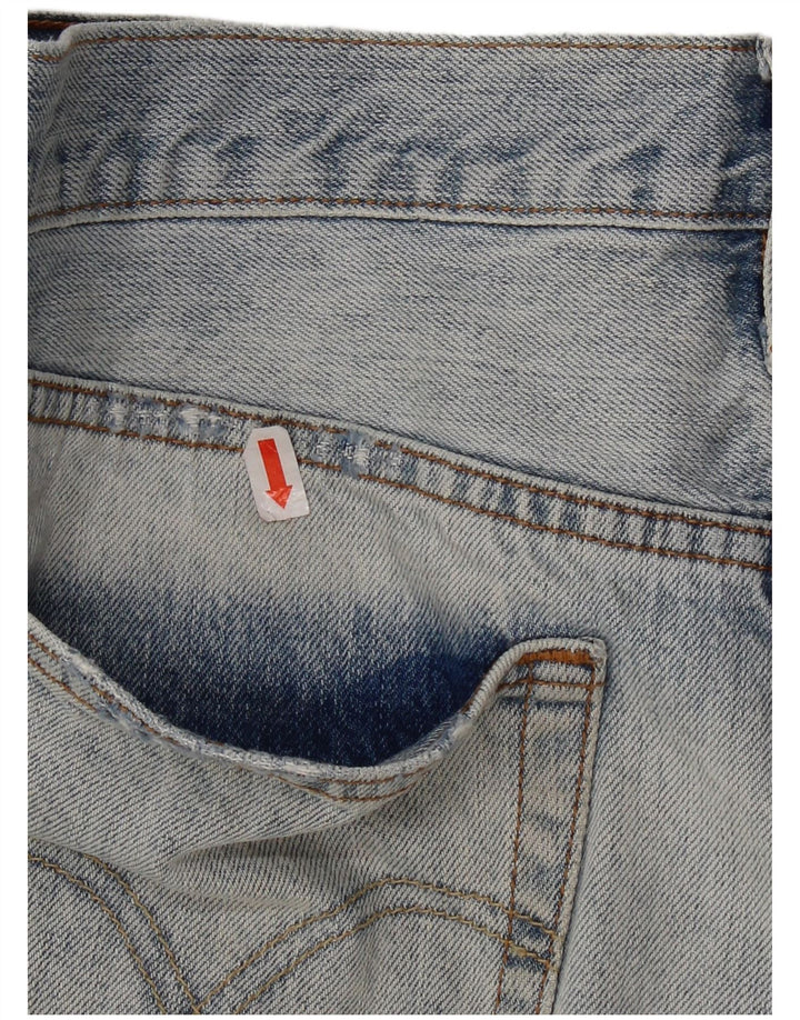 Levi's ženske vruće hlačice od trapera 501, W29, srednje plavi pamuk