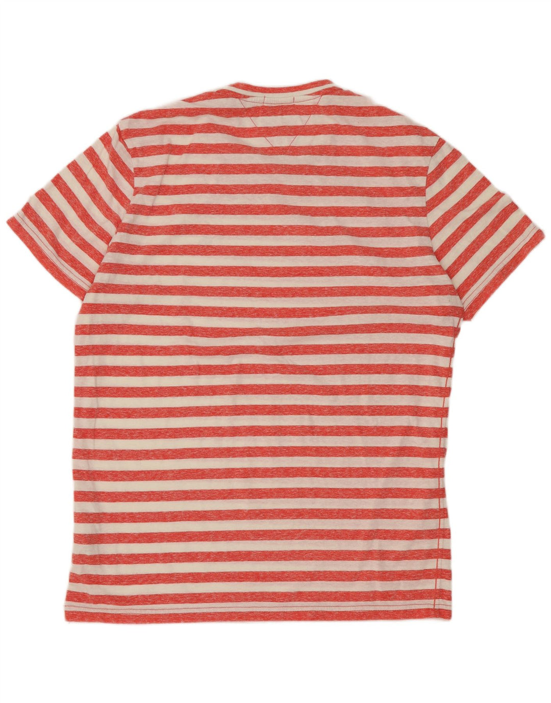 Tommy Jeans Muška uska majica kratkih rukava s velikim crvenim prugama od poliestera