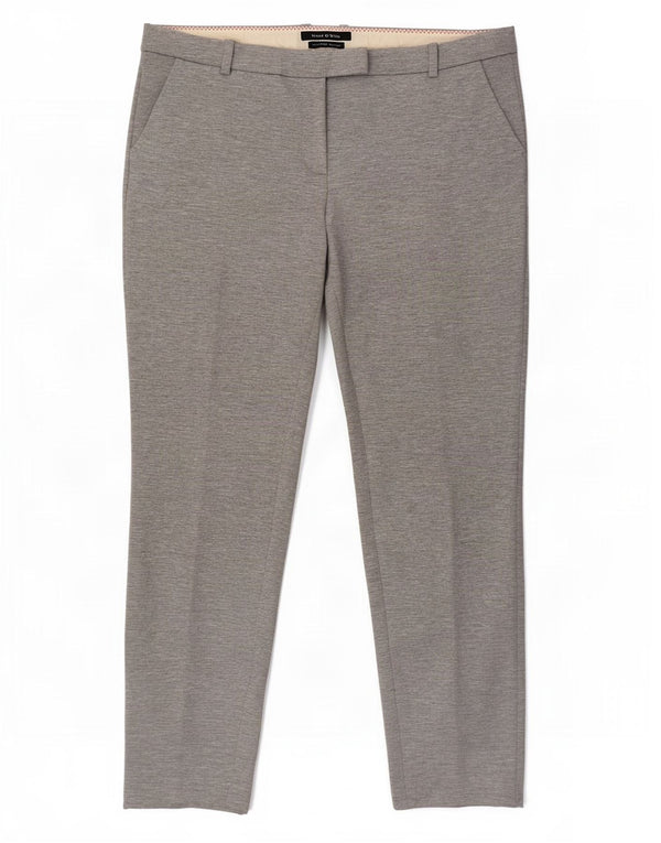 Marc O'Polo Ženske uske hlače odijela EU 42 Large W34 L28 Grey Flecked