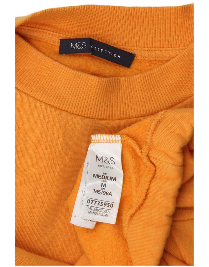 Marks & Spencer ženska prekomjerna majica s kratkim rukavima UK 14 srednje narančasta