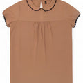 Benetton gornji dio ženske bluze UK 10 Small Beige Poliester