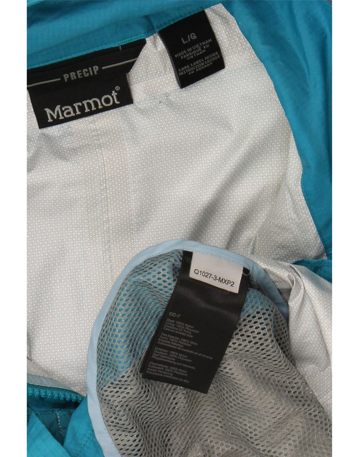Marmot ženska kišna jakna s kapuljačom UK 16 Large Blue Nylon