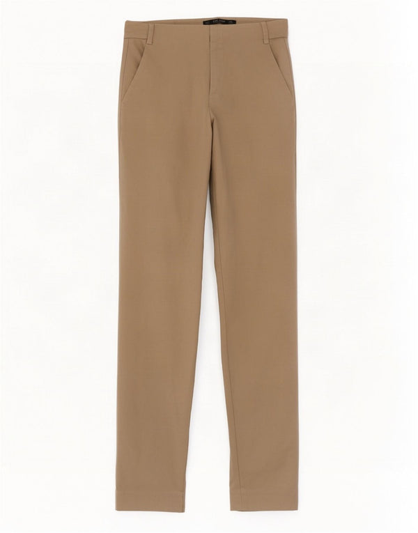Zara ženske uske chino hlače EU 36 XS W26 L27 bež pamuk