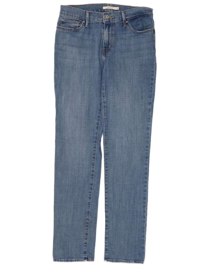 Levi's ženske uske traperice za mršavljenje W29 L31 plavi pamuk