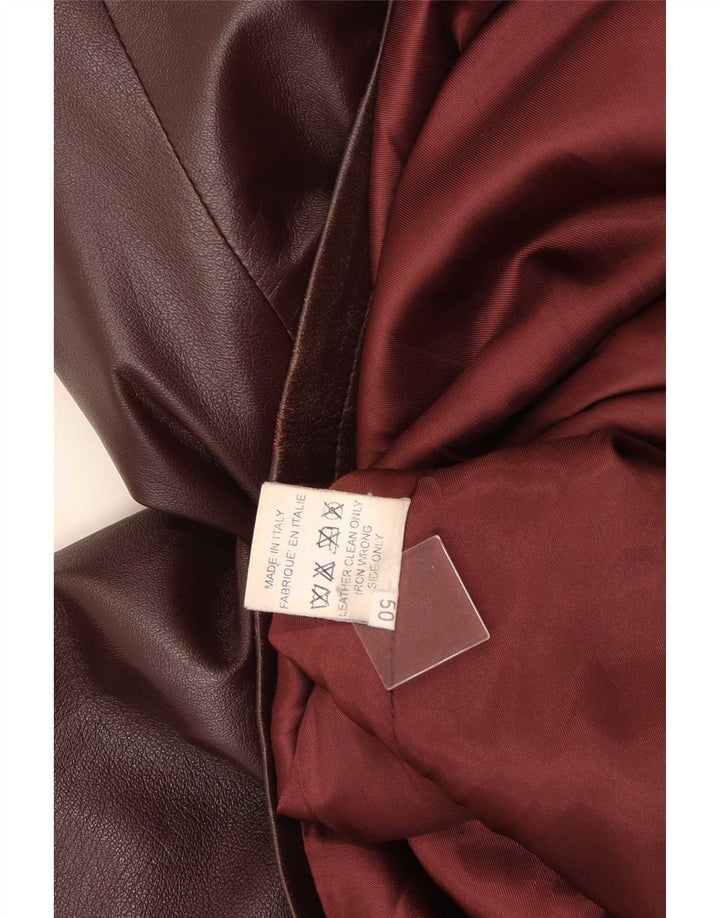 Basetti ženski kožni kaput IT 50 XL smeđa koža