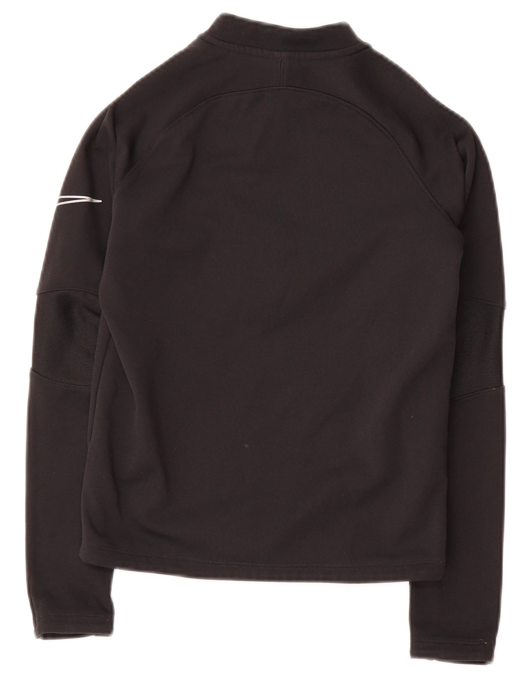 Nike Boys Therma-Fit Zip Neck Pullover Top trenirka 8-9 Years small Black