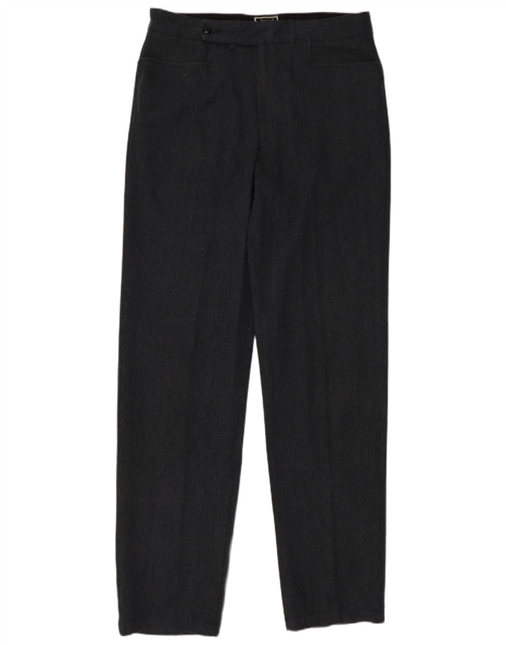 AVIREX muške hlače ravnog odijela W33 L35 sivi pamuk