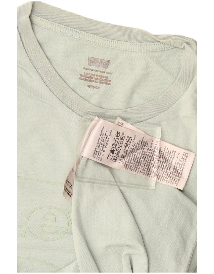 Gornja ženska majica kratkih rukava Levi's Graphic UK 10 Small kaki